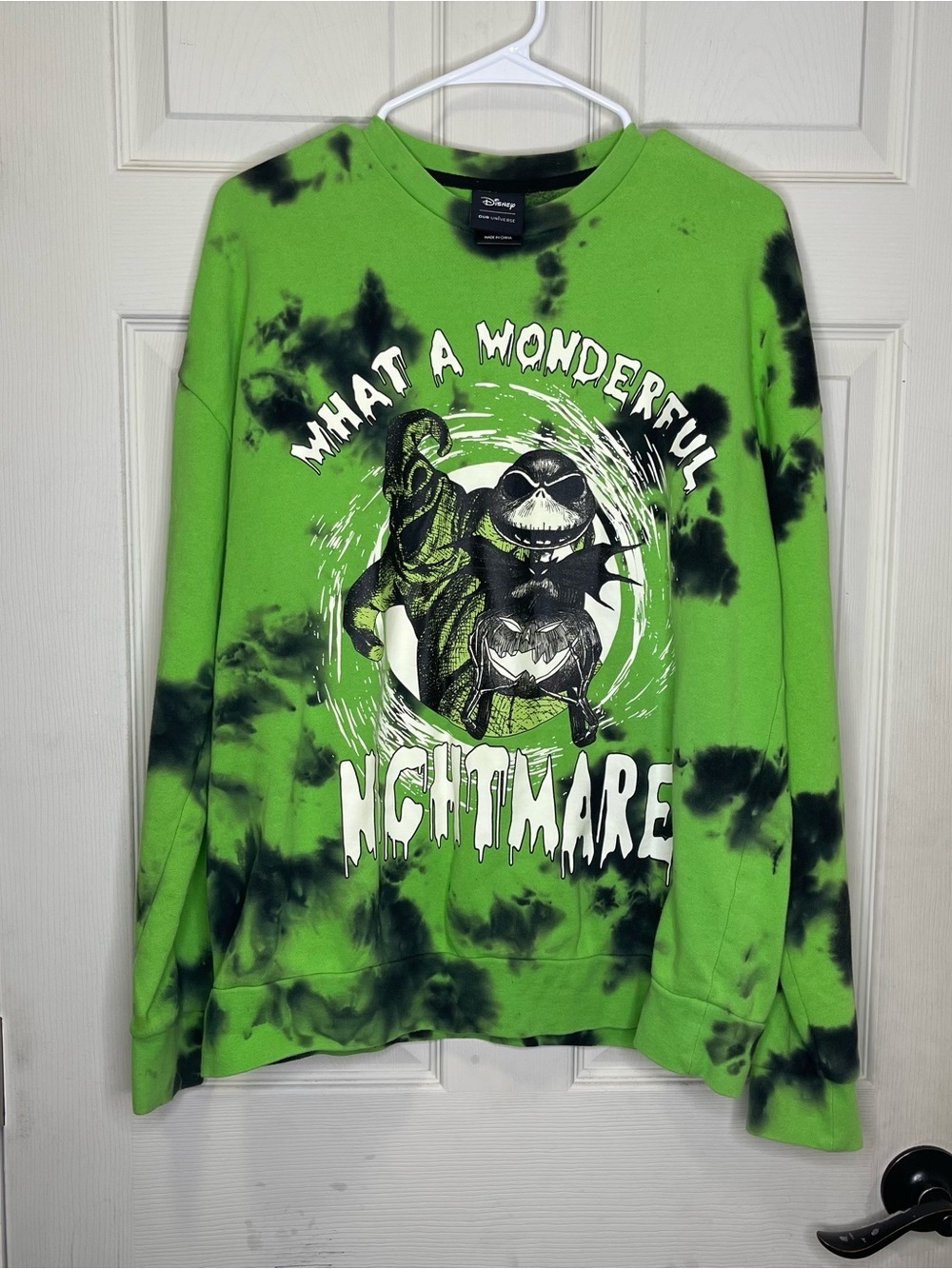 Disney x Our Universe The Nightmare Before Christmas Jack & Oogie Boogie Sweater